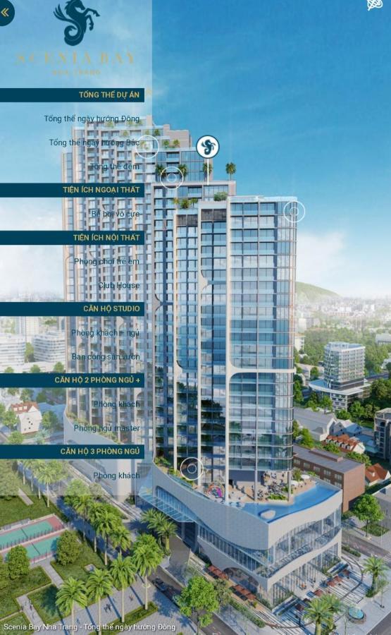 Beachfront Scenia Bay Apartment نها ترانج المظهر الخارجي الصورة