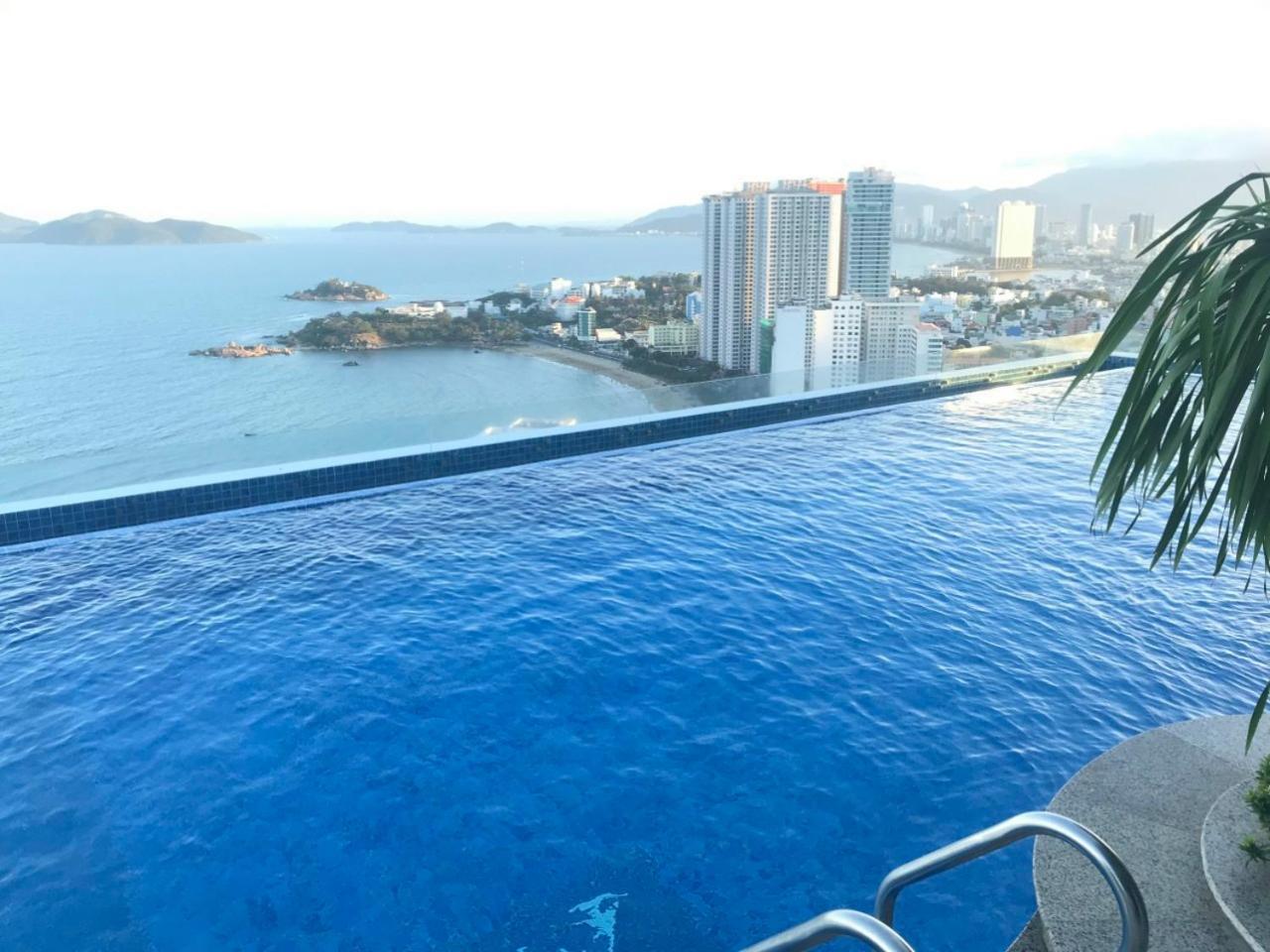 Beachfront Scenia Bay Apartment نها ترانج الغرفة الصورة